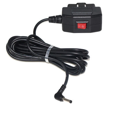 Vehículos y coches de gas con conexión DVR registrador de conducción Cable de carga con conexión