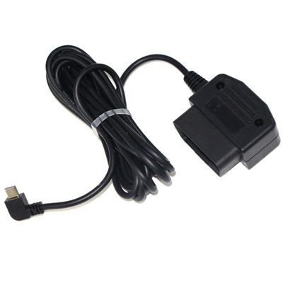Conector de cable Micro USB de 24W para GPS DVR Camcorder Tablet E-dog Telefono OBD II Cargador de 16 pines