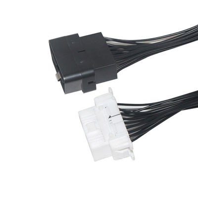 Cable de extensión de 16 pin masculino a femenino para el adaptador de herramientas de diagnóstico OBD 2 automotriz