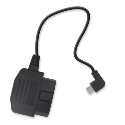 Tensión 12V / 24V Cable USB Laptop PC Cable de carga de energía de sincronización de datos para herramienta de escaneo OBD2 OBD2