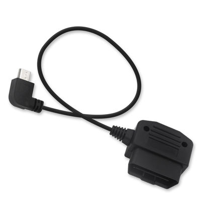 Tensión 12V / 24V Cable USB Laptop PC Cable de carga de energía de sincronización de datos para herramienta de escaneo OBD2 OBD2