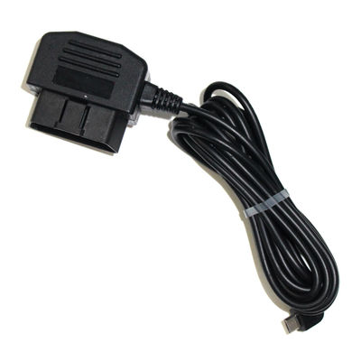 Tensión 12V / 24V Cable USB Laptop PC Cable de carga de energía de sincronización de datos para herramienta de escaneo OBD2 OBD2