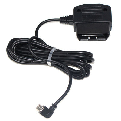 Tensión 12V / 24V Cable USB Laptop PC Cable de carga de energía de sincronización de datos para herramienta de escaneo OBD2 OBD2