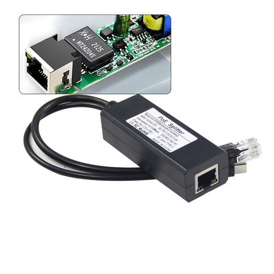 12v 2a Tipo C y puerto LAN RJ 45 Conecta USB Poe Splitter para alimentación a través de Ethernet
