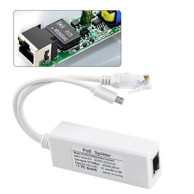 100-240V AC 50/60Hz POE Splitter 10/100Mbps 48V a 24V/12V/9V/5V para el router WIFI