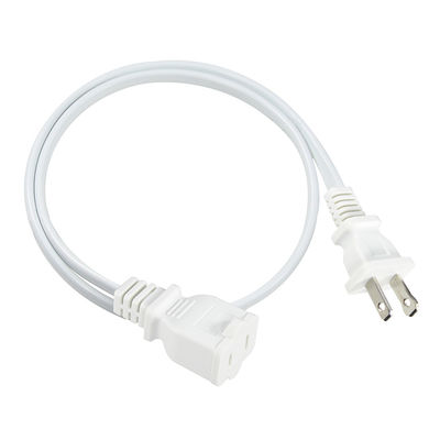 Conector AC NEMA 1-15P a NEMA 1-15R Extensión del carrete de punta del cable de alimentación del extensor principal
