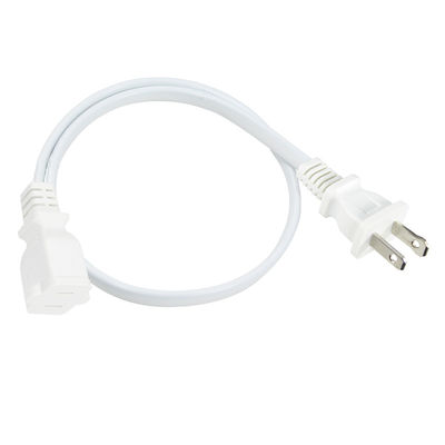 Conector AC NEMA 1-15P a NEMA 1-15R Extensión del carrete de punta del cable de alimentación del extensor principal