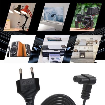 Cordón de alimentación C7 de 2 pines de la UE 1.5m 250V 10A para portátil