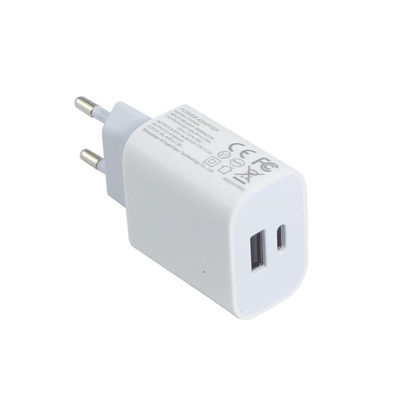 1A +1C Cargador de energía europeo para teléfono 18W Adaptador de viaje de 20W OEM/ODM