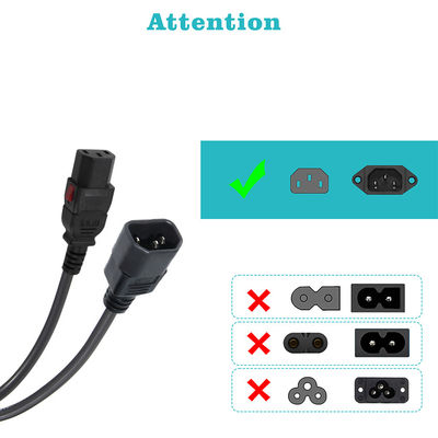 18 awg Panel de computadora montado en el cable C14 Conector de conexión de conector de conexión de conexión de conector de conexión de conexión de conexión de conexión de conexión de conexión de conexión de conexión de conexión de conexión de conexión de conexión de conexión de conexión de conexión de conexión de conexión de conexión de conexión de conexión de conexión de conexión de conexión de conexión de conexión de conexión de conexión de conexión de conexión de conexión de conexión de cone