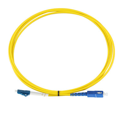 LSZH LC SC Cordón de parche de fibra óptica Tipo Os2 Conector de fibra óptica Om3 de modo único