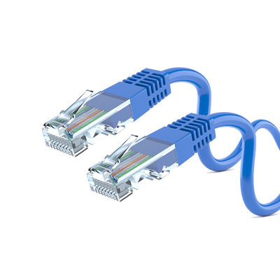 8P6C Cat6 Lan Cable Ethernet Red Lan Cable con conector RJ45 8P8C y chaleco de PVC