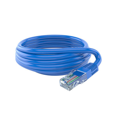 8P6C Cat6 Lan Cable Ethernet Red Lan Cable con conector RJ45 8P8C y chaleco de PVC