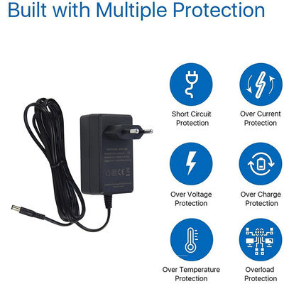 3.5X1.35Mm Jack masculino 12V 3A 36W Adaptador de alimentación AC DC con interruptor de alimentación cargador para Cctv