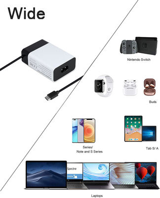 Figura 8 Conector portátil cargador PD de 45 W tipo C de extremo con homologación CE