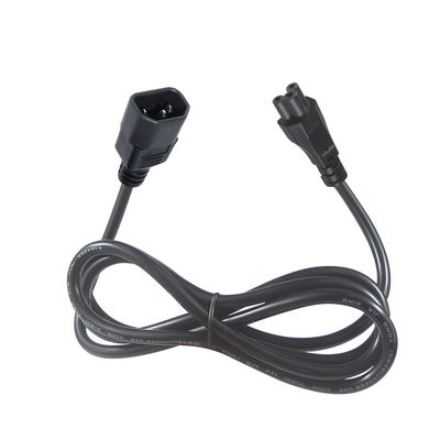 Computadora Iec 320 C14 Hombre a C5 Cordón de alimentación Femenino Pure Cooper 10A Cable de extensión