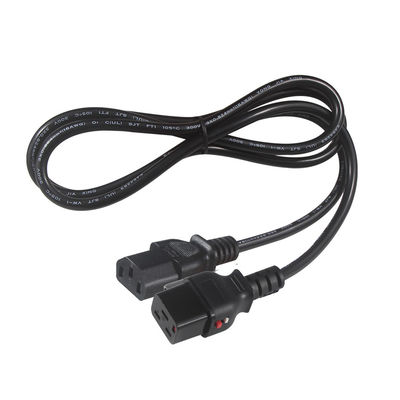 KUNCAN Cordón de alimentación moldeado y bloqueable Iec 320 Cerradura C19 a C13