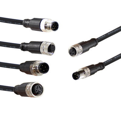 M5 M8 M12 M16 7/8 M23 Panel de soldadura a prueba de agua montaje de enchufe de macho a hembra