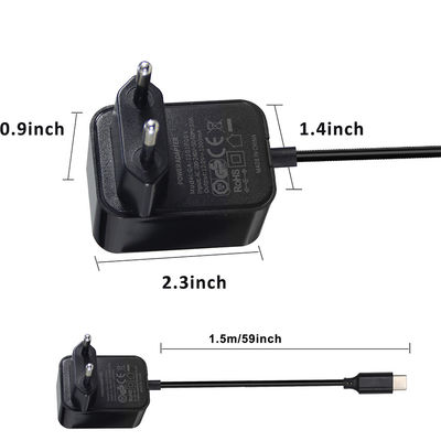 Adaptador de fuente de alimentación de conmutación de corriente alterna 5V 3A Eu