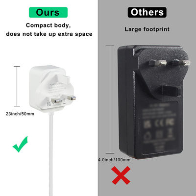 12V 3A Adaptador USB-C Tipo C Fuente de alimentación de carga con homologación CE
