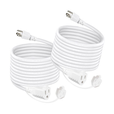 Sjt Ac Cord Heavy Duty Computación Conector eléctrico de televisión NEMA 5-15p Cordón de extensión