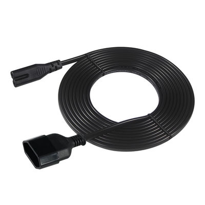 2FT VDE EU 2Pin Conector femenino para el cable de extensión femenino IEC 60320 C7
