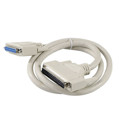 Cables de extensión DB25 masculino a DB25 femenino de cobre puro para transmisión