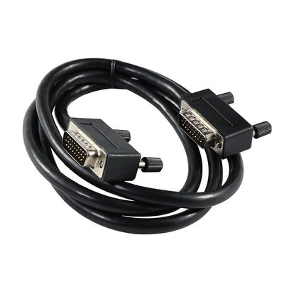 DB9 DB15 DB25 Cordón de alimentación de conexión de extremo masculino a femenino para computadoras y monitores