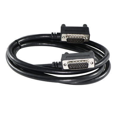 DB9 DB15 DB25 Cordón de alimentación de conexión de extremo masculino a femenino para computadoras y monitores