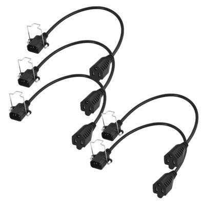 16 Awg Nema 515R a Iec320 Iec C14 América Enchufe PVC USA Cordón de alimentación estándar