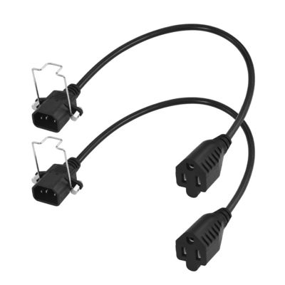16 Awg Nema 515R a Iec320 Iec C14 América Enchufe PVC USA Cordón de alimentación estándar