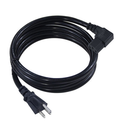 Us Ac 14 Awg Heavy Duty Negro Nema 515P a Iec320 C13 3 Fuentes de electrodoméstico