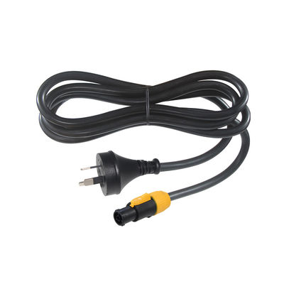 PowerCON True1 Hombre a AU 3Pin Plug nac3fca SAA Cordón de extensión 1.5MM Cable de trabajo pesado