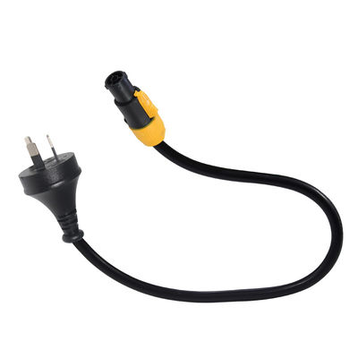 PowerCON True1 Hombre a AU 3Pin Plug nac3fca SAA Cordón de extensión 1.5MM Cable de trabajo pesado