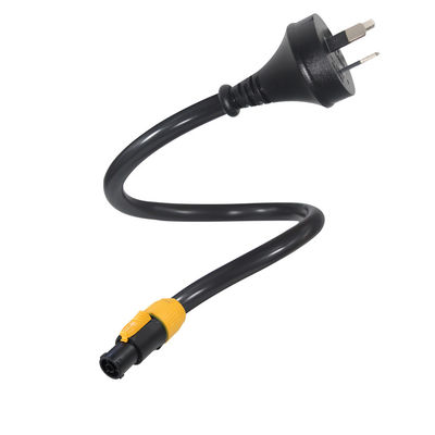 PowerCON True1 Hombre a AU 3Pin Plug nac3fca SAA Cordón de extensión 1.5MM Cable de trabajo pesado