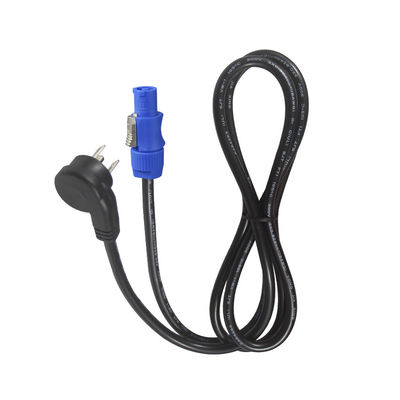 Cable de alimentación de audio profesional NEMA 5-15P a NAC3FCA PowerCON 1m-10m longitud del cable SVT 18AWG / SJT 14AWG / 3C