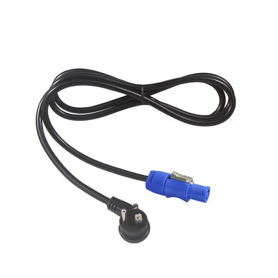 Cable de alimentación de audio profesional NEMA 5-15P a NAC3FCA PowerCON 1m-10m longitud del cable SVT 18AWG / SJT 14AWG / 3C