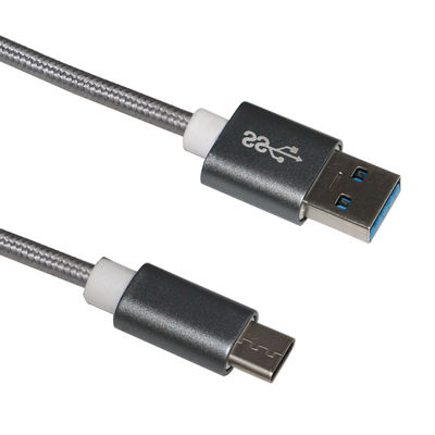 Tipo de protección contra sobrecorriente USB a c 3.0 USB Tipo C Cable de datos 5Gbps Alta velocidad 3A Carga rápida sobrecorriente para mayoristas