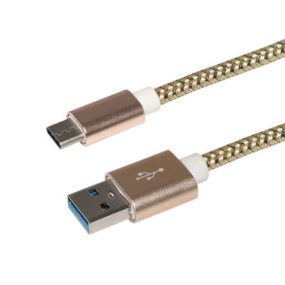 Tipo de protección contra sobrecorriente USB a c 3.0 USB Tipo C Cable de datos 5Gbps Alta velocidad 3A Carga rápida sobrecorriente para mayoristas