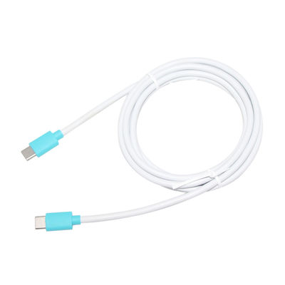 Cable de carga rápida USB C duradero de 100W PD con recubrimiento TPE para MacBook certificado CE
