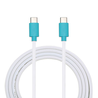 Cable de carga rápida USB C duradero de 100W PD con recubrimiento TPE para MacBook certificado CE