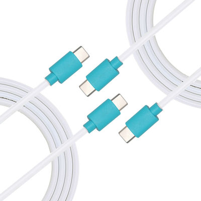 Cable de carga rápida USB C duradero de 100W PD con recubrimiento TPE para MacBook certificado CE