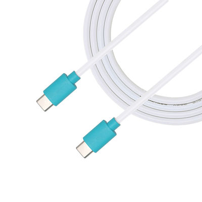 Cable de carga rápida USB C duradero de 100W PD con recubrimiento TPE para MacBook certificado CE