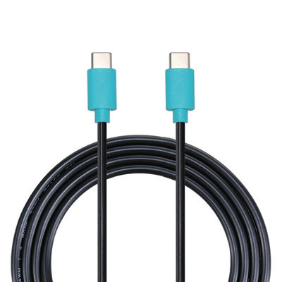 Cable de carga rápida USB C duradero de 100W PD con recubrimiento TPE para MacBook certificado CE