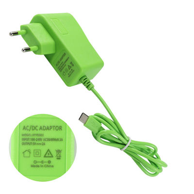 Cargador europeo 10W Usb Universal Euro Pared Plug Adaptador de alimentación de CA para portátil