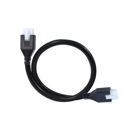 Cables terminales de conector de 8 pines de doble extremo resistentes a altas temperaturas de primera calidad con contactos recubiertos de oro para arneses de cableado automotriz