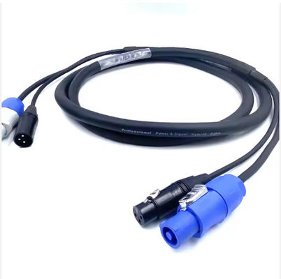 SAC3FCA a SAC3FCB profesional más 3 pin Powercon Dmx cable combinado Powercon combinado