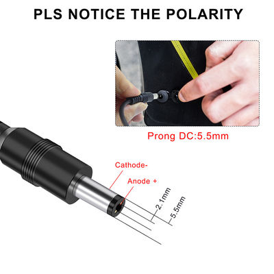 Adaptador de scooter de carga rápida de 100-240V AC a DC 12V/24V con protección contra sobrecarga para scooters eléctricos / bicicletas eléctricas / dispositivos de movilidad