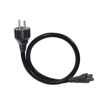 Con certificación CE de retardo de llama de 2 m, cable de alimentación UE a C5 para cargadores de computadoras portátiles/dispositivos médicos/máquinas industriales 220-250V
