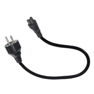 Con certificación CE de retardo de llama de 2 m, cable de alimentación UE a C5 para cargadores de computadoras portátiles/dispositivos médicos/máquinas industriales 220-250V